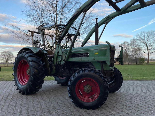 1966 fendt favorit 3sa rundhauber 4x4 oldtimer tractor - afbeelding 9 van  50