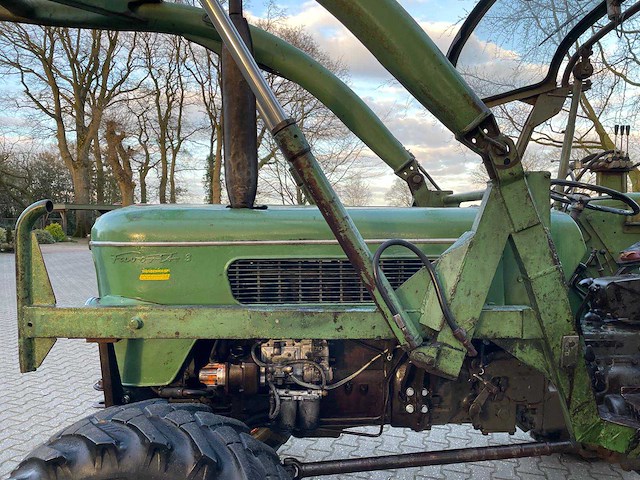 1966 fendt favorit 3sa rundhauber 4x4 oldtimer tractor - afbeelding 16 van  50