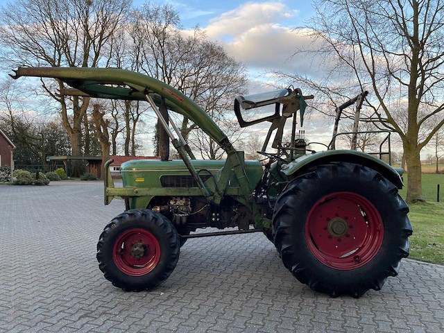 1966 fendt favorit 3sa rundhauber 4x4 oldtimer tractor - afbeelding 15 van  50