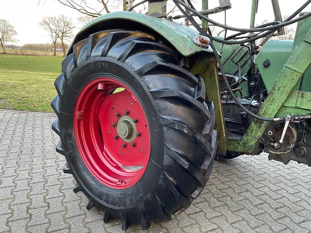 1966 fendt favorit 3sa rundhauber 4x4 oldtimer tractor - afbeelding 26 van  50