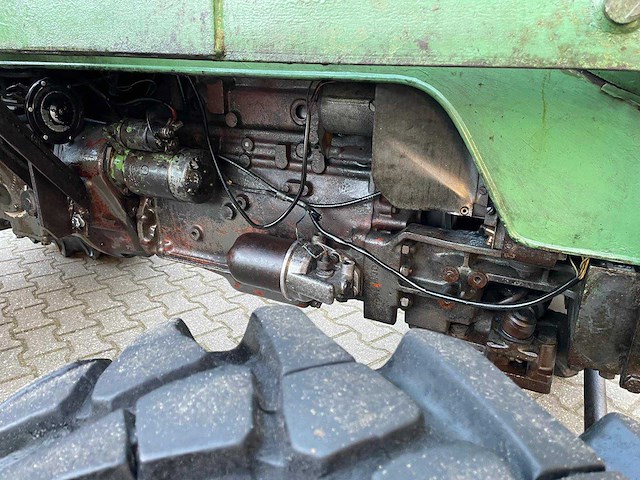 1966 fendt favorit 3sa rundhauber 4x4 oldtimer tractor - afbeelding 30 van  50