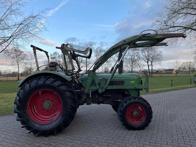 1966 fendt favorit 3sa rundhauber 4x4 oldtimer tractor - afbeelding 6 van  8