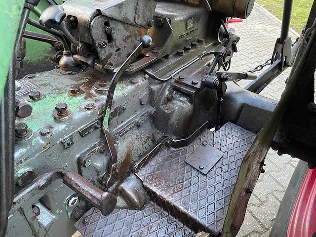 1966 fendt favorit 3sa rundhauber 4x4 oldtimer tractor - afbeelding 37 van  50