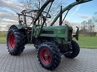 1966 fendt favorit 3sa rundhauber 4x4 oldtimer tractor - afbeelding 8 van  8