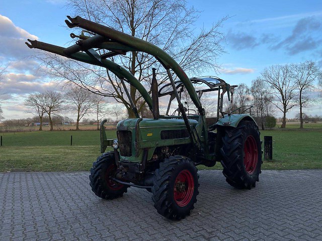 1966 fendt favorit 3sa rundhauber 4x4 oldtimer tractor - afbeelding 5 van  50