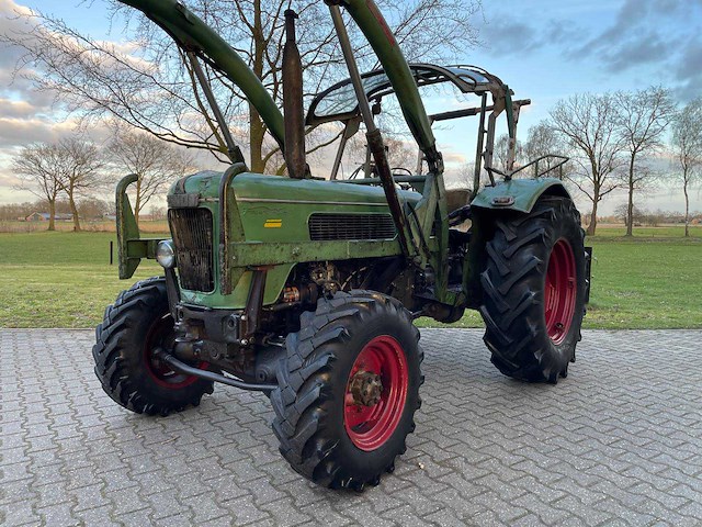1966 fendt favorit 3sa rundhauber 4x4 oldtimer tractor - afbeelding 9 van  50