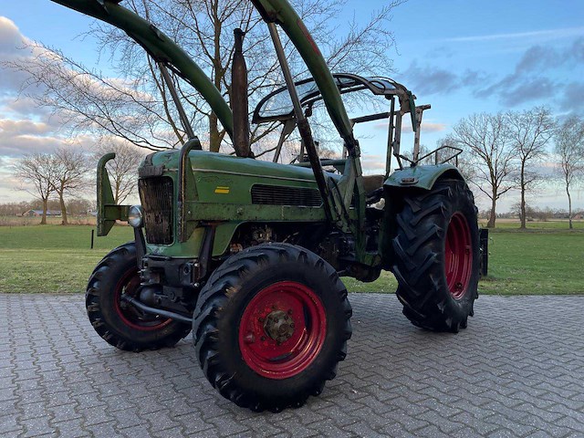 1966 fendt favorit 3sa rundhauber 4x4 oldtimer tractor - afbeelding 19 van  50