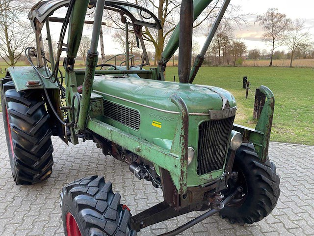 1966 fendt favorit 3sa rundhauber 4x4 oldtimer tractor - afbeelding 21 van  50