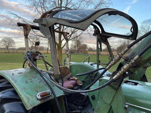 1966 fendt favorit 3sa rundhauber 4x4 oldtimer tractor - afbeelding 30 van  50