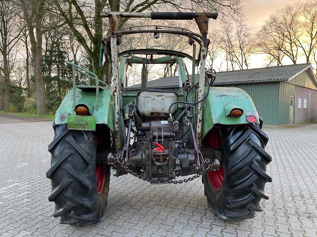 1966 fendt favorit 3sa rundhauber 4x4 oldtimer tractor - afbeelding 31 van  50