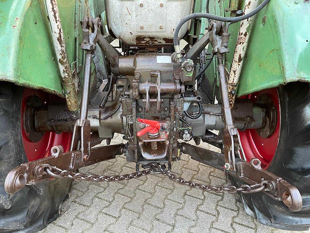 1966 fendt favorit 3sa rundhauber 4x4 oldtimer tractor - afbeelding 33 van  50