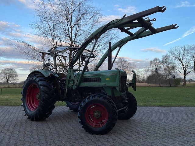 1966 fendt favorit 3sa rundhauber 4x4 oldtimer tractor - afbeelding 40 van  50
