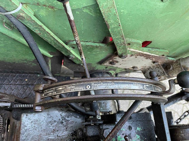 1966 fendt favorit 3sa rundhauber 4x4 oldtimer tractor - afbeelding 43 van  50