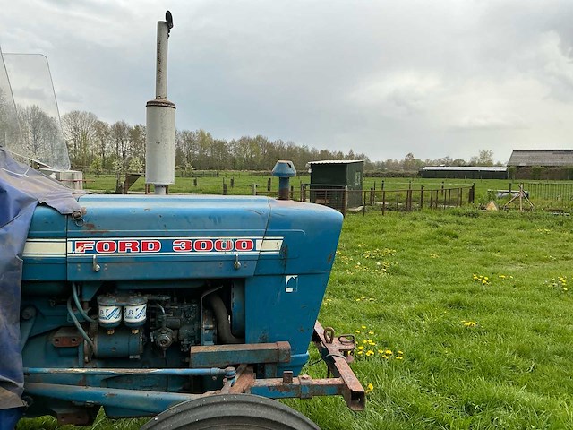 1966 ford 3000 tweewielaangedreven landbouwtractor / oldtimer - afbeelding 26 van  36