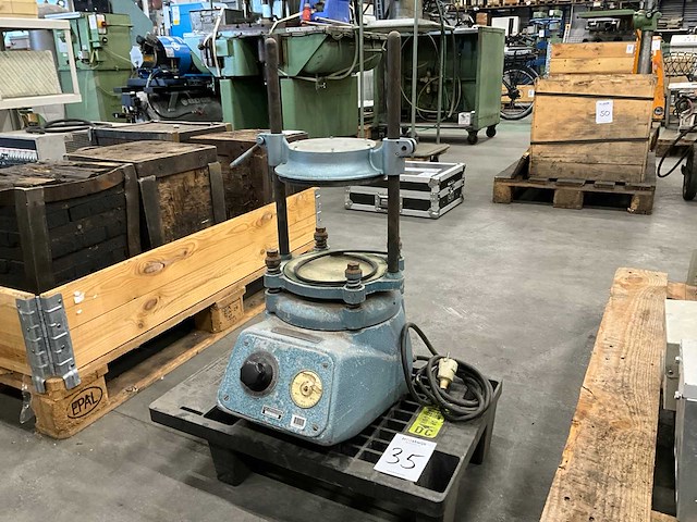 1966 haver & boecker zeefschudmachine - afbeelding 1 van  7