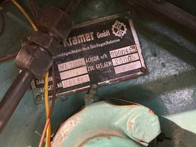 1966 kramer kl150 oldtimer tractor - afbeelding 13 van  22