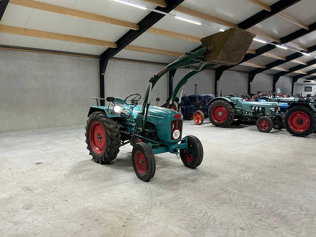 1966 kramer kl150 oldtimer tractor - afbeelding 18 van  22