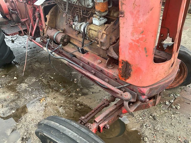 1966 nuffield 4dm/6dm 6 cilinder oldtimer tractor - afbeelding 14 van  20