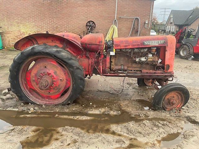 1966 nuffield 4dm/6dm 6 cilinder oldtimer tractor - afbeelding 15 van  20