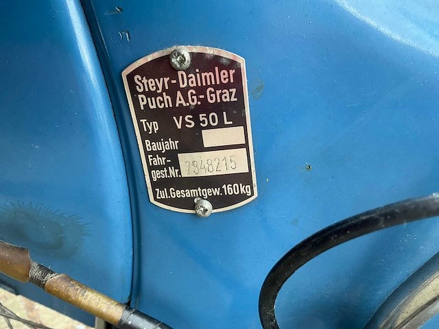 1966 puch bromfiets vs50l - afbeelding 3 van  25