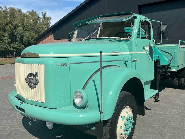 1966 volvo “viking” l485 oldtimer vrachtwagen - afbeelding 12 van  25
