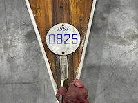 1967 - houten kano - afbeelding 1 van  6