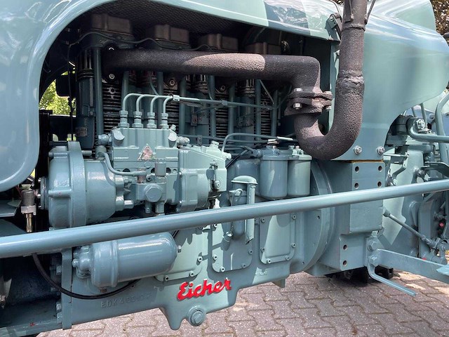 1967 eicher em600s oldtimer tractor - afbeelding 21 van  49