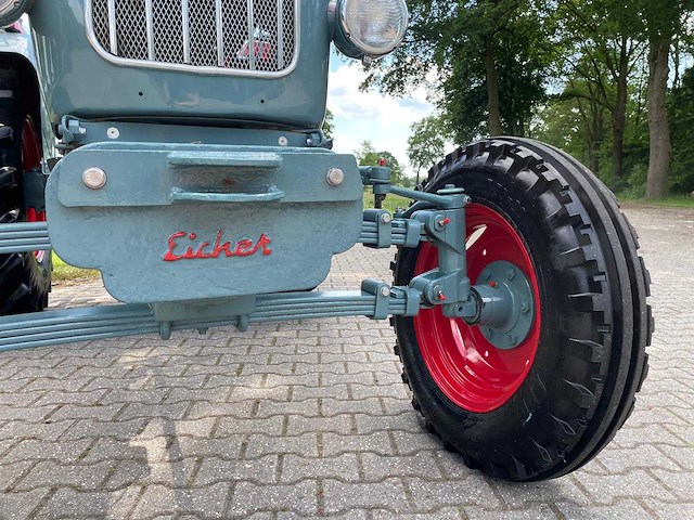 1967 eicher em600s oldtimer tractor - afbeelding 6 van  17