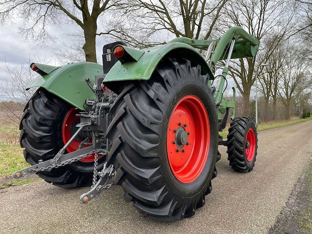 1967 fendt favorit 3a rundhauber oldtimer tractor - afbeelding 17 van  20