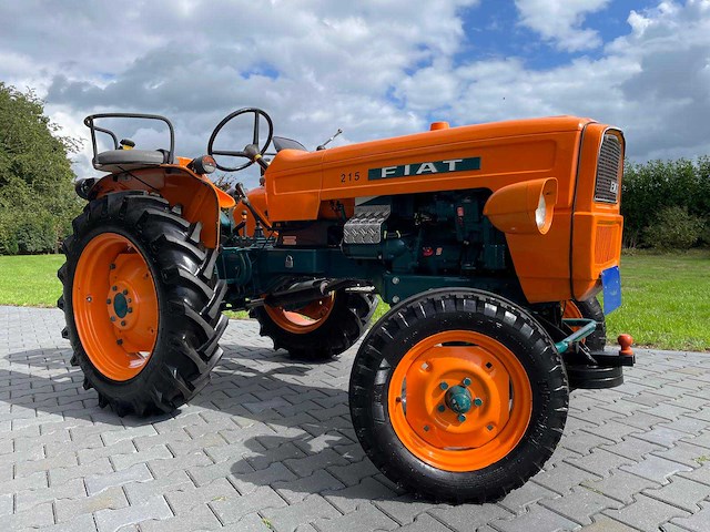 1967 fiat 215 oldtimer tractor - afbeelding 14 van  54