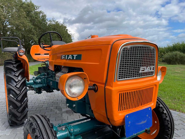 1967 fiat 215 oldtimer tractor - afbeelding 18 van  54
