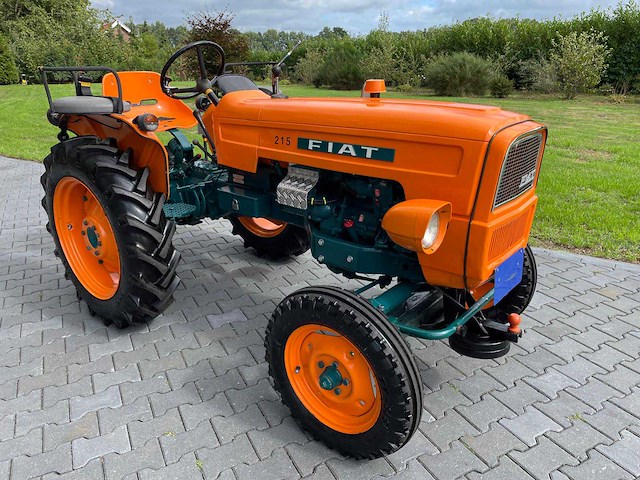 1967 fiat 215 oldtimer tractor - afbeelding 21 van  54