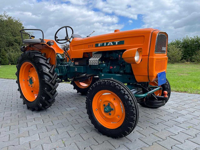 1967 fiat 215 oldtimer tractor - afbeelding 12 van  54