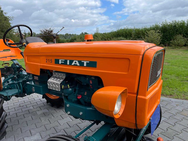 1967 fiat 215 oldtimer tractor - afbeelding 33 van  54