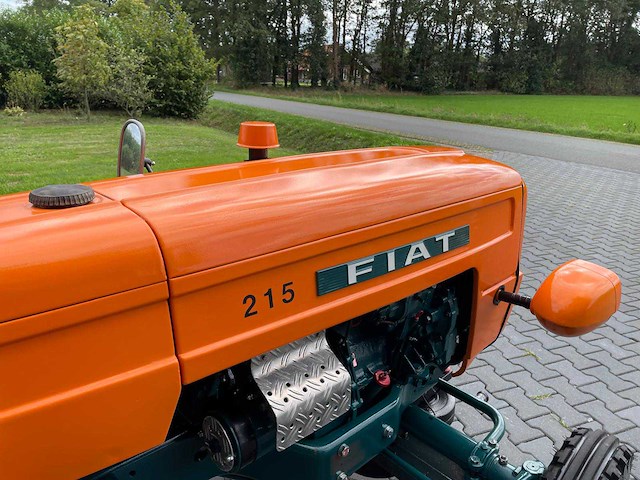 1967 fiat 215 oldtimer tractor - afbeelding 37 van  54