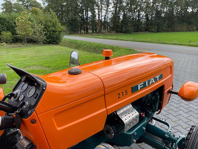 1967 fiat 215 oldtimer tractor - afbeelding 40 van  54