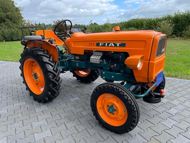 1967 fiat 215 oldtimer tractor - afbeelding 42 van  54