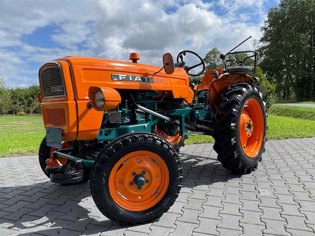 1967 fiat 215 oldtimer tractor - afbeelding 51 van  54