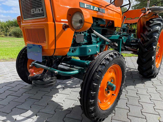 1967 fiat 215 oldtimer tractor - afbeelding 5 van  29
