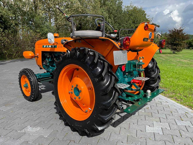 1967 fiat 215 oldtimer tractor - afbeelding 19 van  29