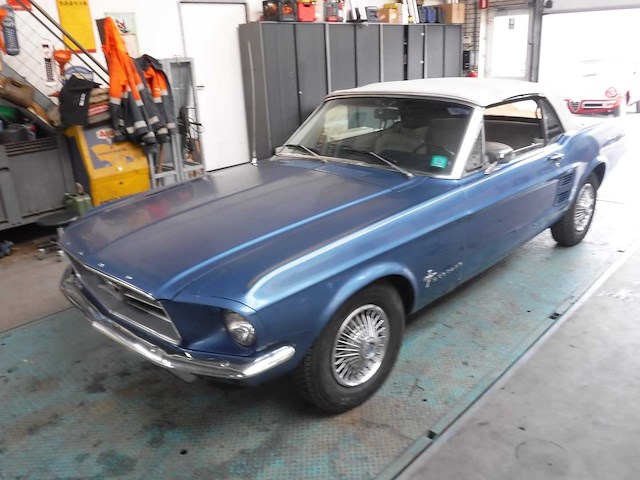 1967 ford mustang convertible | american classic convertible - afbeelding 23 van  42