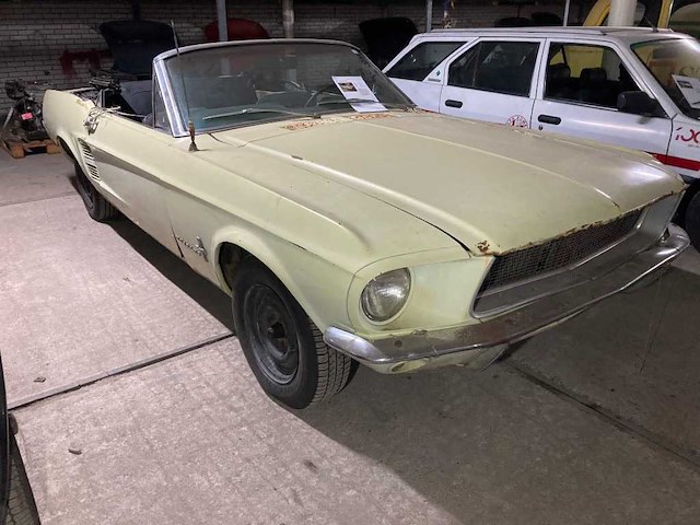 1967 ford mustang convertible | american muscle car - afbeelding 2 van  3