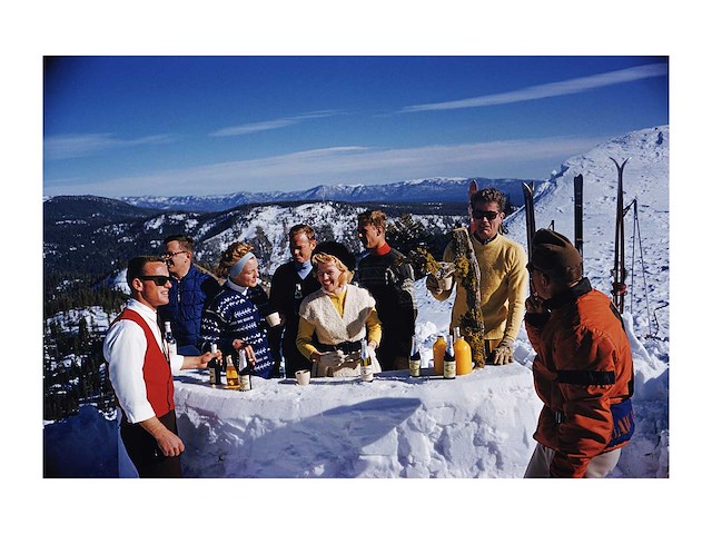 1967 foto slim aarons ‘après ski - afbeelding 2 van  4
