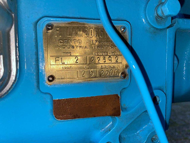 1967 lamborghini 1r oldtimer tractor - afbeelding 91 van  92