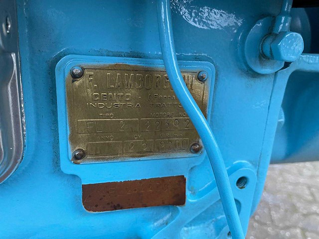 1967 lamborghini 1r oldtimer tractor - afbeelding 55 van  90