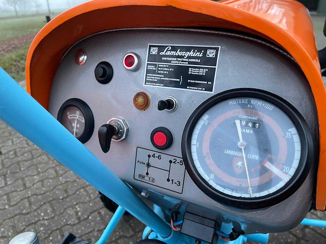 1967 lamborghini 1r oldtimer tractor - afbeelding 44 van  90