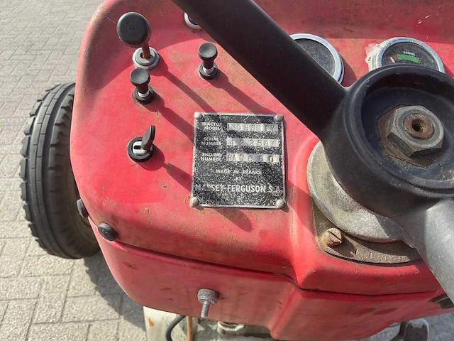 1967 massey ferguson 1308snfy oldtimer tractor - afbeelding 11 van  19