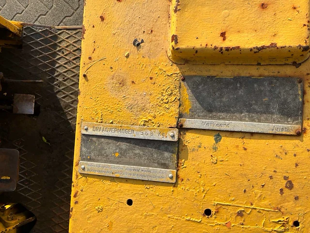 1967 still dfg 120 z/6.85 vorkheftruck - afbeelding 2 van  14