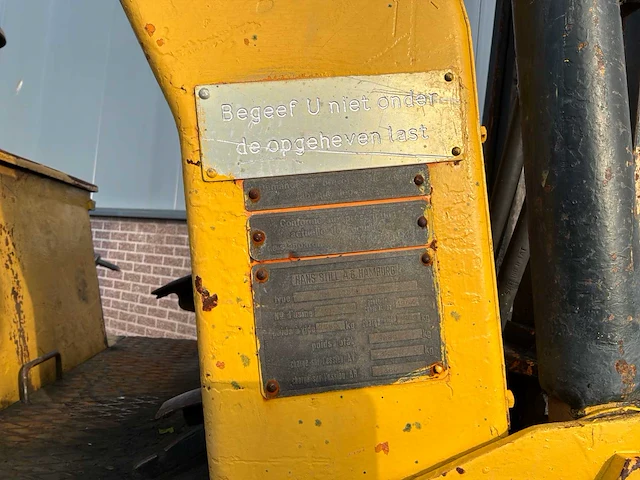 1967 still dfg 120 z/6.85 vorkheftruck - afbeelding 6 van  14