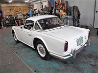1967 triumph tr4a surrey top | british classic sports car - afbeelding 47 van  83
